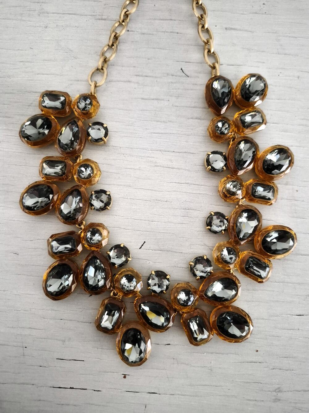 J. Crew Original Jewel Box Statement Necklace Rare